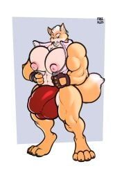 fox_mccloud, nintendo, star_fox, freckles_(artist), 4_toes