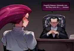 giovanni_(pokemon), jessie_(pokemon), team_rocket, game_freak, nintendo