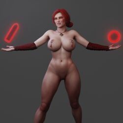 triss_merigold, cd_projekt_red, the_witcher_(series), the_witcher_3:_wild_hunt, dom3d