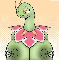 meganium, pokemon_(species), pokemon, jong1725546, 1girls