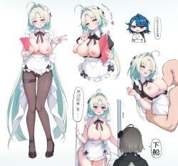 heidemarie_(chaos_zero_nightmare), renoa_(chaos_zero_nightmare), chaos_zero_nightmare, zesto, 1boy