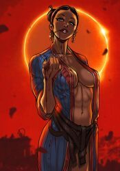 lacra_(the_blood_of_dawnwalker), the_blood_of_dawnwalker, ganassa, breasts, cleavage