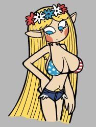 original_character, siobhra_(krusha64612042), original, krusha64612042, american_flag_bikini
