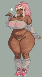 oc, original_character, johnv, armwear, big_breasts
