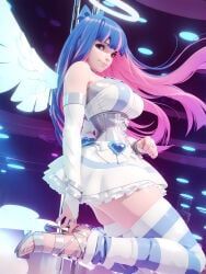 stocking_(psg), stocking_anarchy, panty_&_stocking_with_garterbelt, pein, 1girls