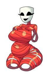 gangle_(the_amazing_digital_circus), gangle_with_thick_ribbons, glitch_productions, gooseworx, tadc