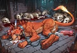 nanaki, red_xiii, final_fantasy, final_fantasy_vii, after_rape