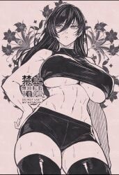 itoshi_rin, blue_lock, takimaro07, barely_contained_breasts, big_breasts