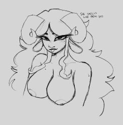 aradia_megido, homestuck, mage_of_boobs, 1girls, alien