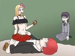 akabane_karma, alexis_woodrider_(cosplay), nakamura_rio, okuda_manami, assassination_classroom