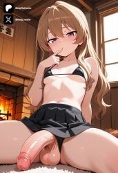 aisaka_taiga, taiga_aisaka_(toradora!), toradora!, nickythecreator, 1futa