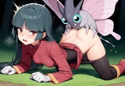 sabrina_(pokemon), venomoth, pokemon, pokemon_rgby, parkinson_(ai_artist)