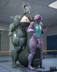 nezha_(warframe), nyx_(warframe), warframe, qzk_forte, big_breasts