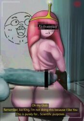 bonnibel_bubblegum, ice_king, princess_bubblegum, adventure_time, editorfella