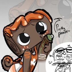caramel_drizzle_cosmo, cosmo_(dandy's_world), dessertful_scientist_cosmo, toon_(dandy's_world), blushcrunch_studio