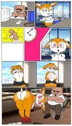 tsunoda, tsunoda_(aggretsuko), aggretsuko, netflix, savagensfw