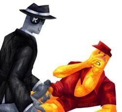 chance_(forsaken), elliot_(forsaken), robloxian, forsaken_(roblox), roblox