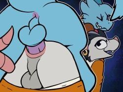 riggs_(cobalt_core), otterjunk, american_opossum, anal, anal_penetration