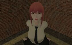 makima_(chainsaw_man), garry's_mod, barefeet, barefoot, feet