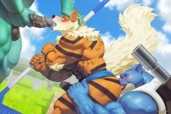 arcanine, blastoise, generation_1_pokemon, pokemon_(species), nintendo