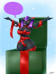 christmas, holidays, averyshadydolphin, armor, big_breasts