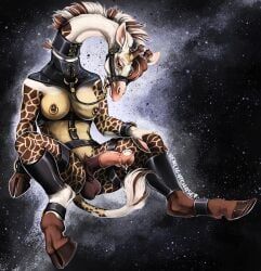 venlightchaser, anthro, balls, bdsm, belt