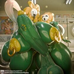 flowey_(undertale), flowey_the_femboy, flowey_the_flower, flowey_with_a_body, jaeblorocks