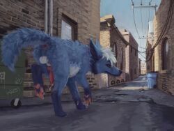clicky, faryart, alley, animal_genitalia, animal_penis