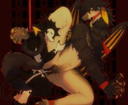 mythology, anthro, anthro_on_anthro, anthro_penetrated, anthro_penetrating