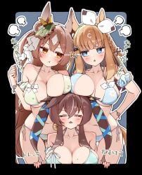 almond_eye_(umamusume), satono_diamond_(umamusume), vivlos_(umamusume), umamusume, umamusume_pretty_derby