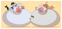 cali_(butthutt), larikane, anthro, avian, beak