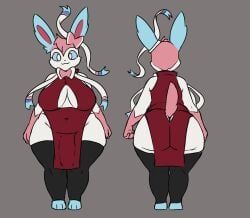 eeveelution, generation_6_pokemon, pokemon_(species), sylveon, nintendo