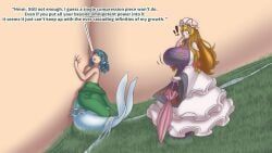 wakasagihime, koobybooby, breast_expansion, breast_growth, breast_growth_(enlargement)