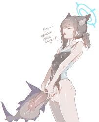 shiroko_(blue_archive), shiroko_(swimsuit)_(blue_archive), blue_archive, debuffs_only, 1girl
