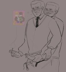 clay_puppington, danielle_stopframe, moral_orel, blush, cigarette