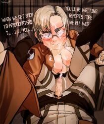 rico_brzenska, attack_on_titan, sabapuf, alley, anus