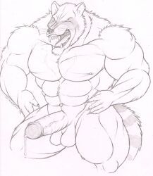 after_transformation, anthro, balls, big_muscles, big_penis