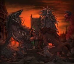 baron_of_hell, ghru, mortuus, sulyvahn's_beast, bloodborne