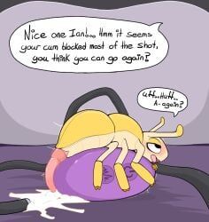 bugabuzz_(insomniacovrlrd), ian_(insomniacovrlrd), flowerbud, arthropod, bodily_fluids