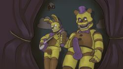 fredbear_(fnaf), spring_bonnie_(fnaf), five_nights_at_freddy's, five_nights_at_freddy's_3, five_nights_at_freddy's_4