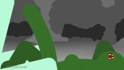 sticknodes, guiltyminimal, 1girls, absurdly_large_cock, anal