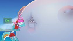 fate_(ladyluckfate), twinmill_(ladyluckfate), ladyluckfate, air_inflation, belly