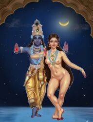 krishna, radha, hindu_mythology, hinduism, dancing
