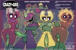 chomper_(pvz), gold_magnet_(pvz), magnet-shroom_(pvz), sunflower_(pvz), electronic_arts