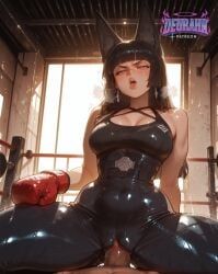 hoshimi_miyabi, zenless_zone_zero, deurahh, 1girl, adult