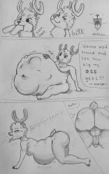 tony_tony_chopper, one_piece, blubberbuck, all_fours, anthro