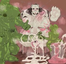 kd_gai, abs, anthro, anus, balls