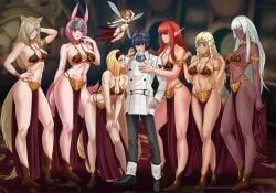 brigitta_(metaphor:_refantazio), brigitta_lycaon, catherina_(metaphor:_refantazio), eiselin_hulkenberg, eupha_(metaphor:_refantazio)