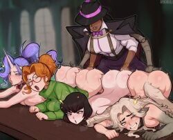 celeste_(deadlock), mina_(deadlock), paige_(deadlock), silver_(deadlock), wraith_(deadlock)
