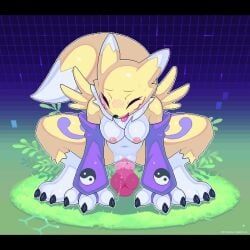 digimon_(species), renamon, bandai_namco, digimon, camotli